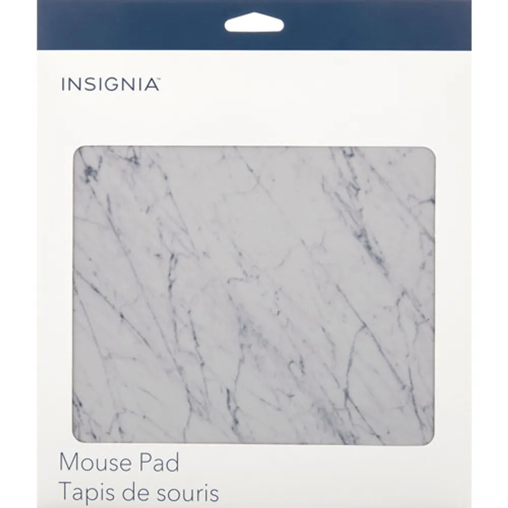 Insignia Marble Mouse Pad (NS-PNP8011-C) - Grey/White - Only at Best Buy