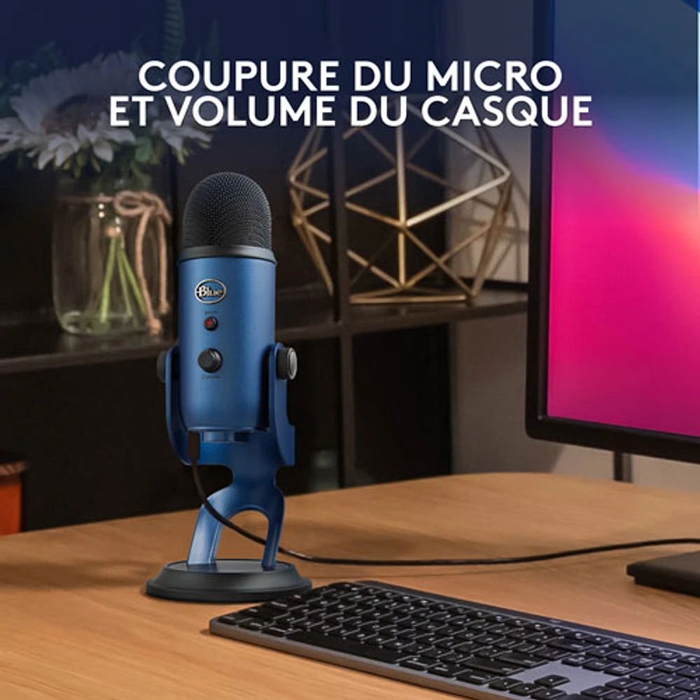 Blue Microphones Yeti USB Microphone - Midnight Blue