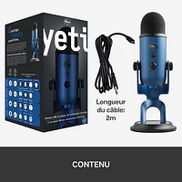 Blue Microphones Yeti USB Microphone - Midnight Blue