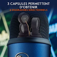 Blue Microphones Yeti USB Microphone - Midnight Blue