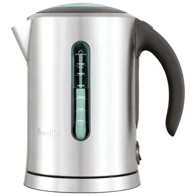 Breville The Soft Top Pure Electric Kettle - 1.7L - Silver