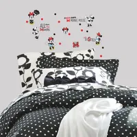 RoomMates Minnie Rocks the Dots Wall Decals - Black/White