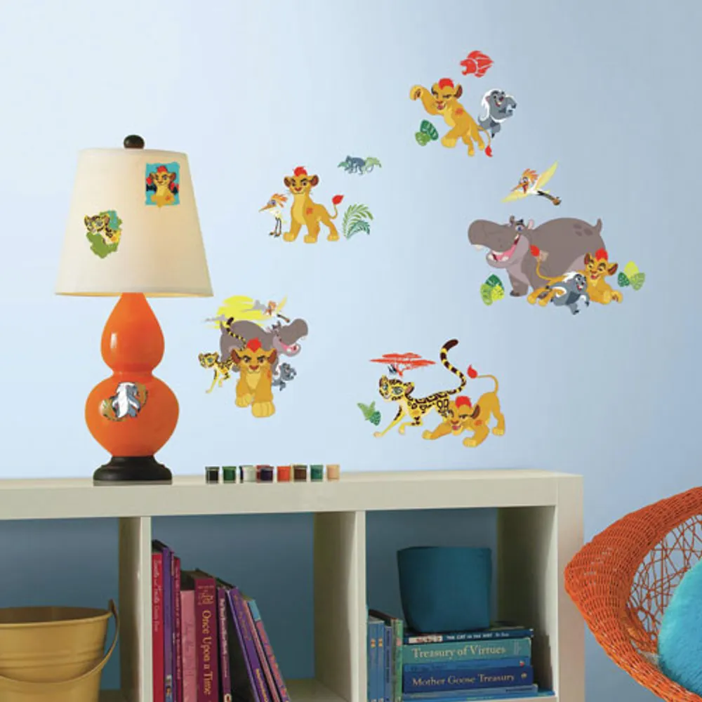 RoomMates The Lion Guard Wall Decals - Orange