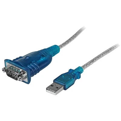 StarTech 0.43m (1.4 ft.) USB-A to RS232 Adapter Cable (ICUSB232V2)