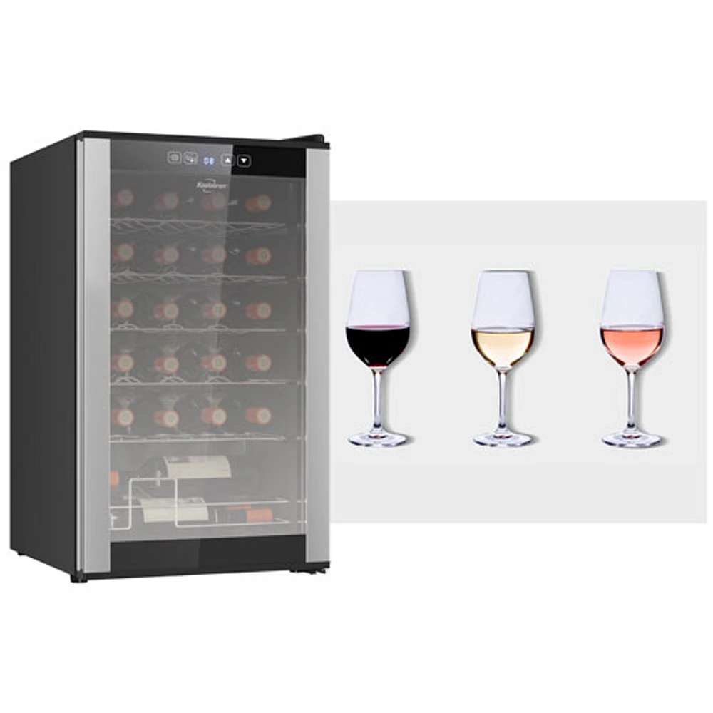 Koolatron 24-Bottle Compressor Freestanding Wine Cooler / Wine Fridge
