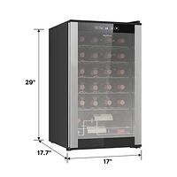 Koolatron 24-Bottle Compressor Freestanding Wine Cooler / Wine Fridge