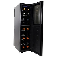 Koolatron 18-Bottle Slim Dual Zone Freestanding Wine Cooler / Wine Fridge