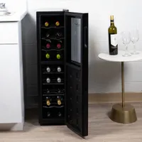 Koolatron 18-Bottle Slim Dual Zone Freestanding Wine Cooler / Wine Fridge