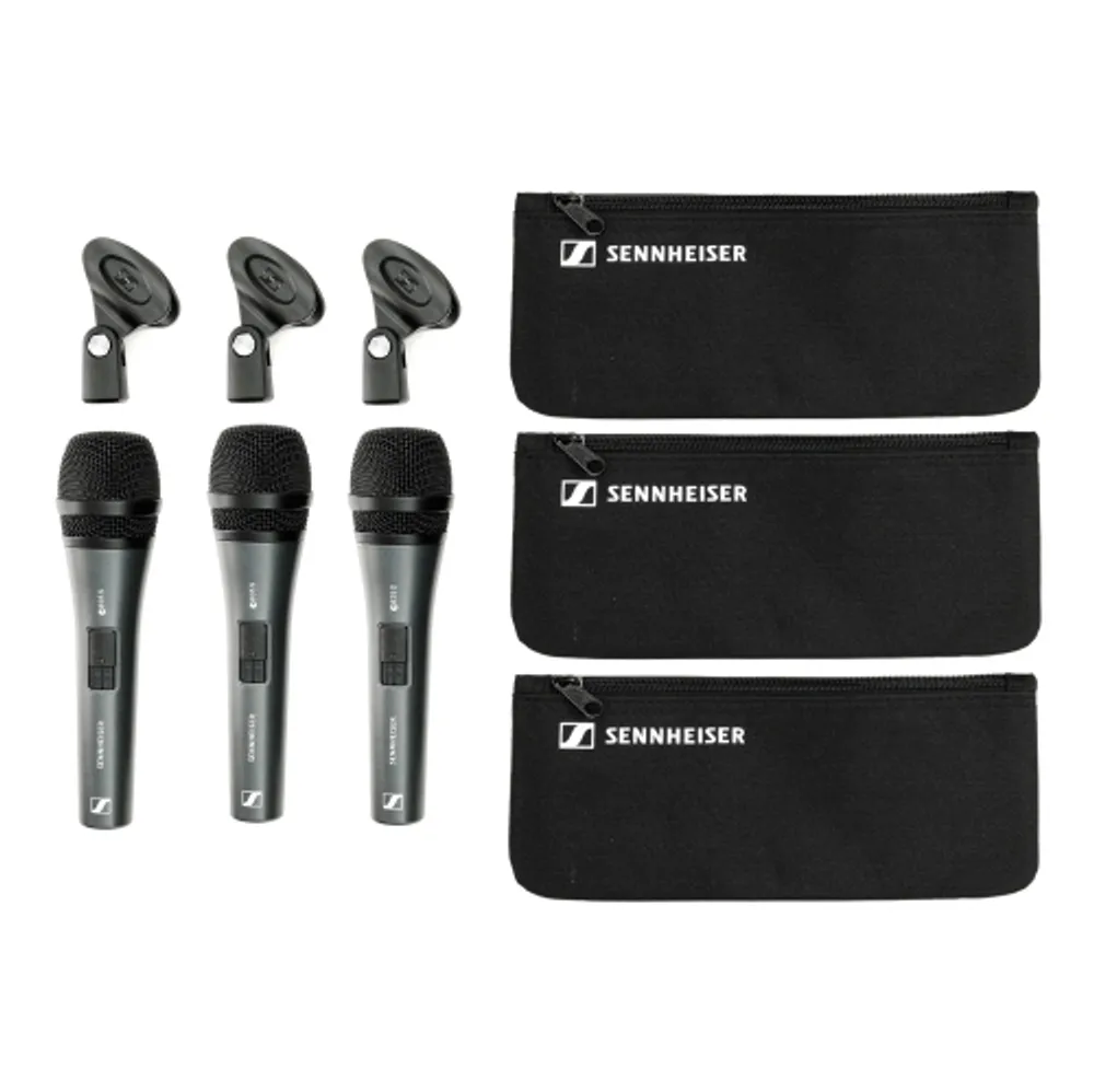 Sennheiser 3-Pack e835-S pack micro