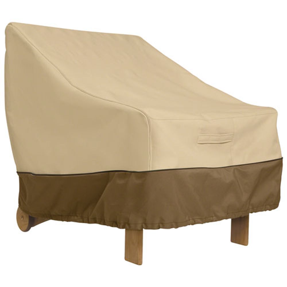 Classic Accessories Veranda Water Resistant Patio Chair Cover - 38" x 31" x 40" - Beige