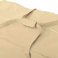 Classic Accessories Veranda Water Resistant Patio Cushion Bag - 60" x 28" x 20" - Beige