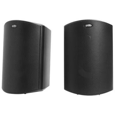 Polk Audio Atrium 6 100-Watt 2-Way Outdoor Speaker - Pair - Black