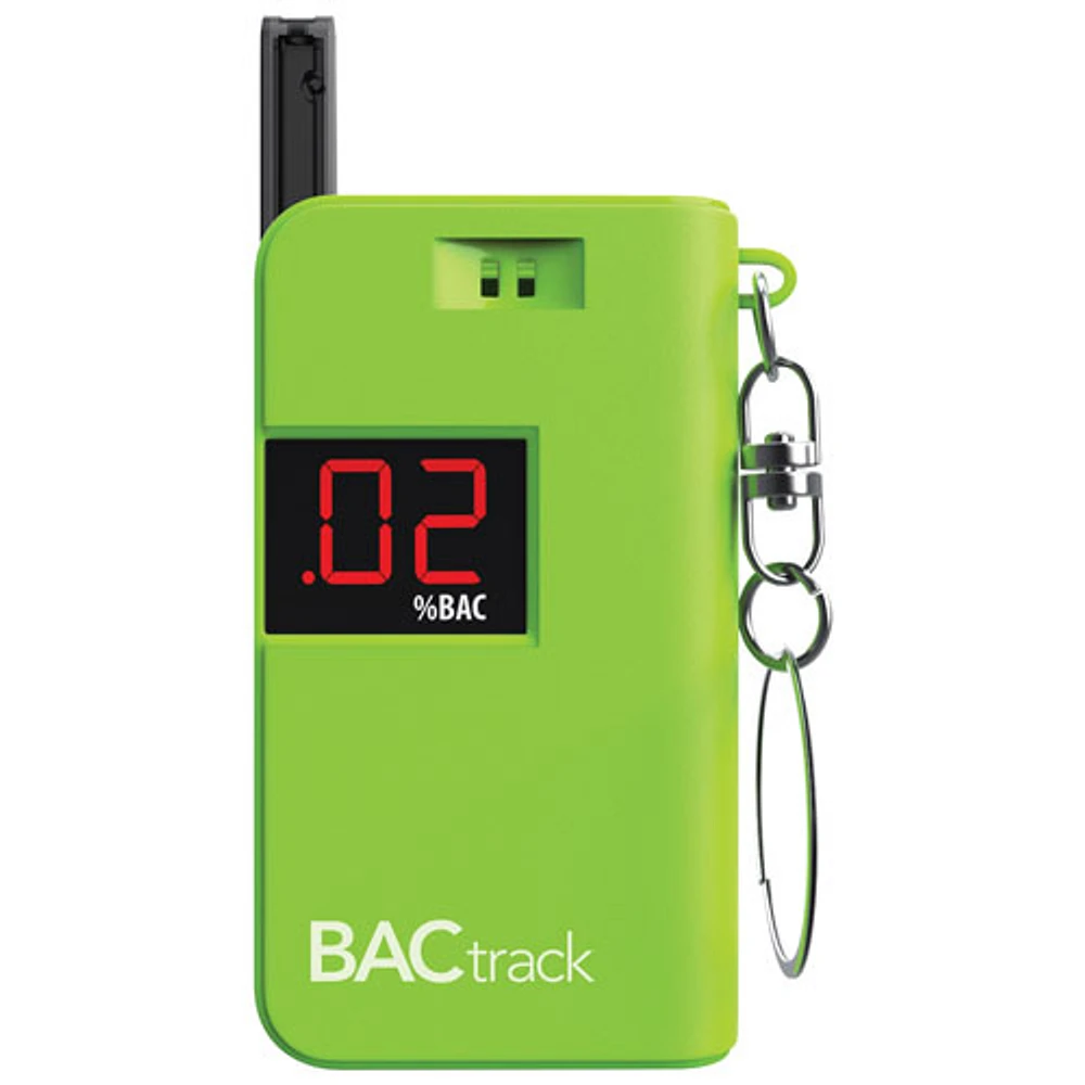 BACtrack Ultra-Portable Keychain Breathalyzer (BT-KC10-GN) - Green