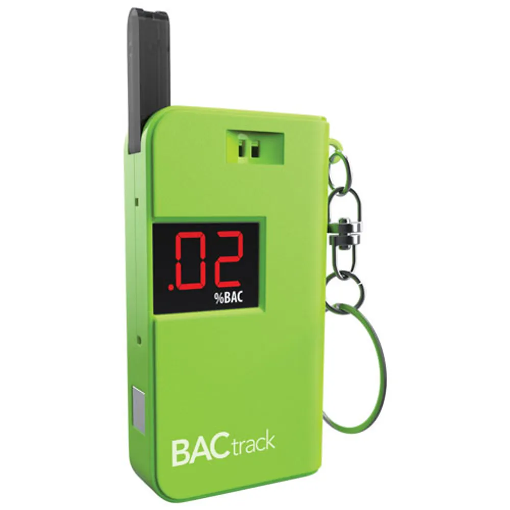 BACtrack Ultra-Portable Keychain Breathalyzer (BT-KC10-GN) - Green