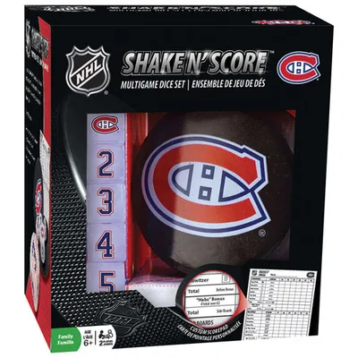 NHL Shake N' Score Multigame Dice Set: Montreal Canadiens