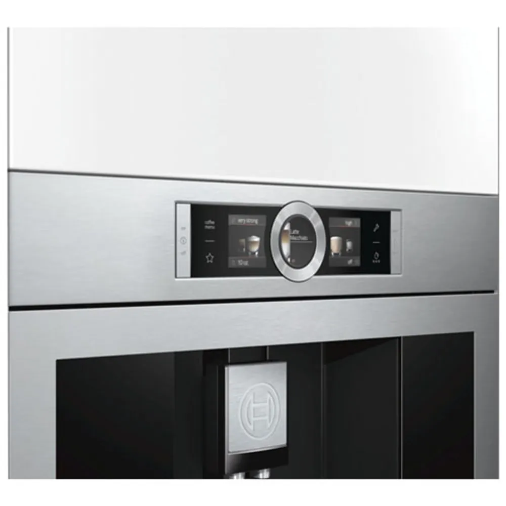 Bosch 800 Series 24" Built-In Coffee System (BCM8450UC) - Stainless Steel