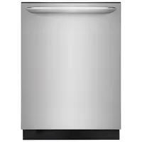 Frigidaire Gallery 24" 49dB Built-In Dishwasher with Stainless Steel Tub & Third Rack - Stainless Steel