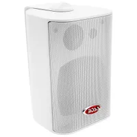 Boss Audio MR4.3W 200-Watt Indoor/Outdoor Weatherproof 3-Way Speaker System - White - Pair