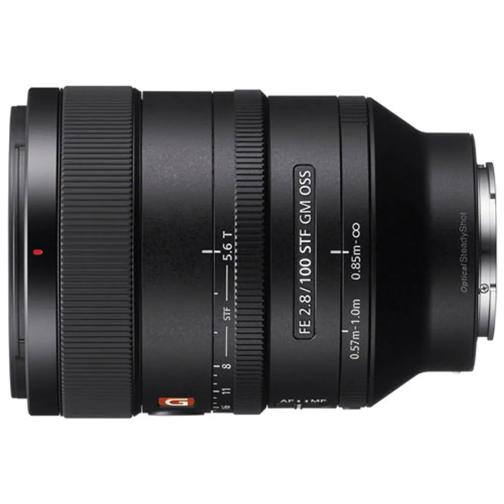 Sony E-Mount Full-Frame FE 100mm f/2.8 STF OSS Premium G Master Telephoto Prime Lens