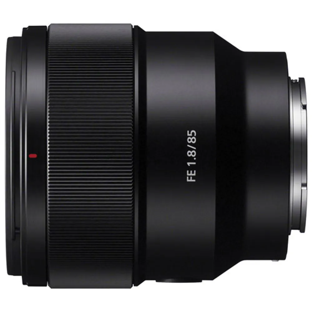 Sony E-Mount Full-Frame FE 85mm f/1.8 Portrait Prime Lens