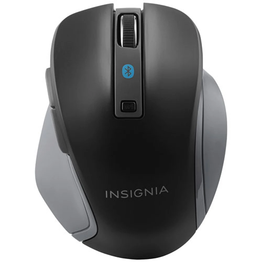 Insignia Bluetooth Blue Trace Mouse - Black - Only at Best Buy