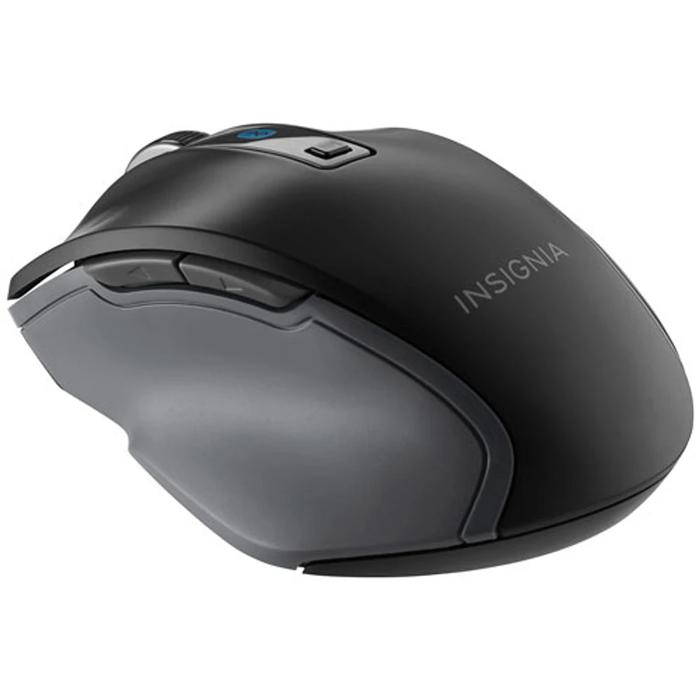 Insignia Bluetooth Blue Trace Mouse - Black - Only at Best Buy