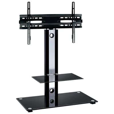 TygerClaw TV Stand with 32" - 42" Fixed TV Mount - Black