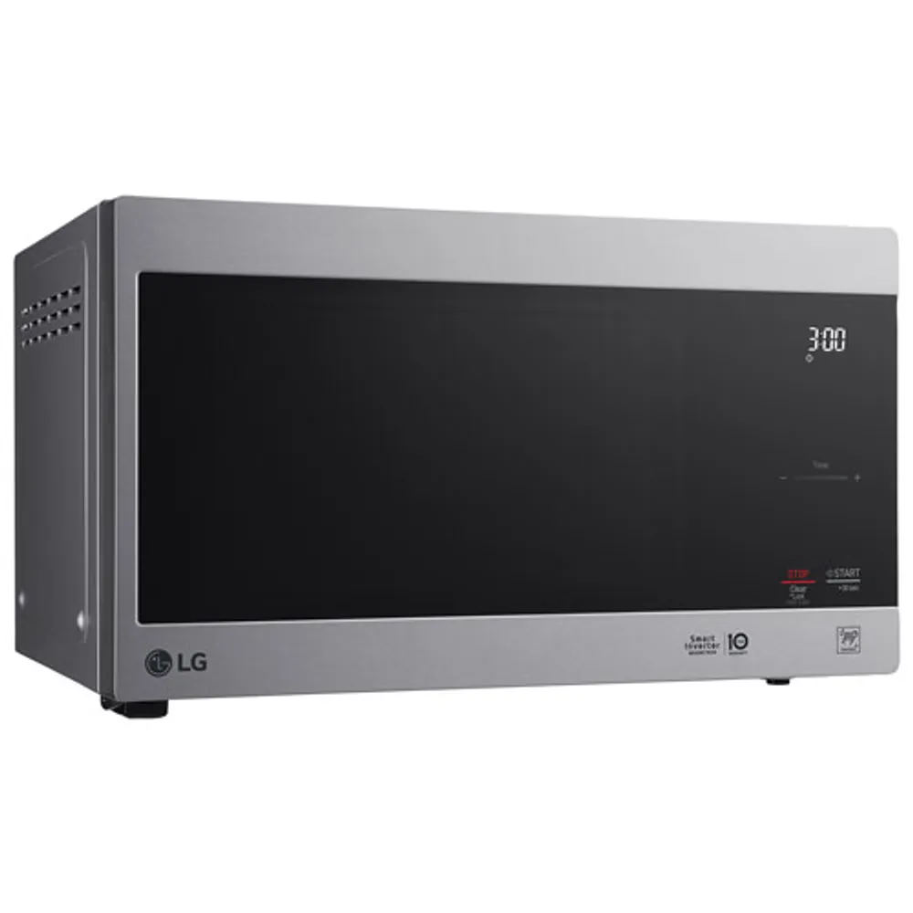 LG 0.9 Cu. Ft. Microwave with Smart Inverter (LMC0975ST) - Stainless Steel