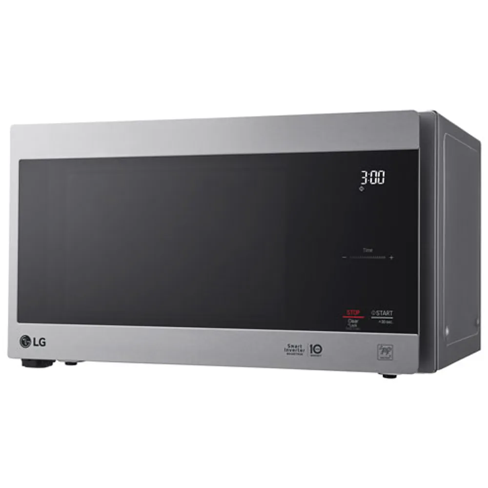 LG 0.9 Cu. Ft. Microwave with Smart Inverter (LMC0975ST) - Stainless Steel