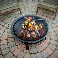 Endless Summer Wood-Burning Fire Pit Bowl - Brushed Copper