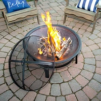 Endless Summer Wood-Burning Fire Pit Bowl - Brushed Copper