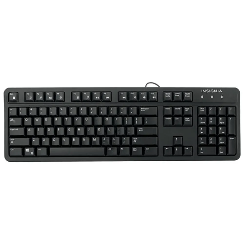 Insignia Wired Keyboard - Black - Only at Best Buy