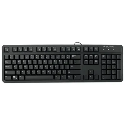 Insignia Wired Keyboard - Black - Only at Best Buy