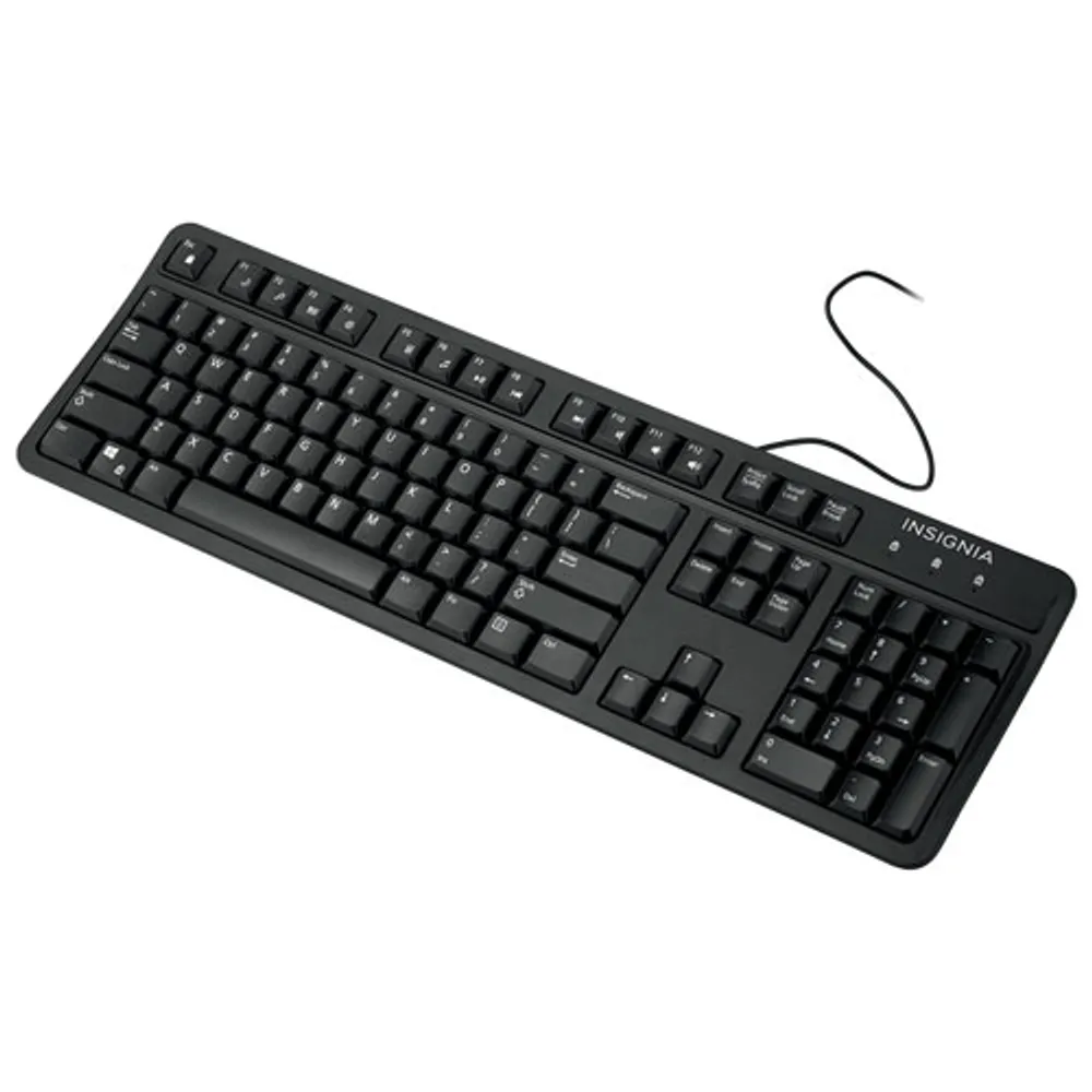 Insignia Wired Keyboard - Black - Only at Best Buy