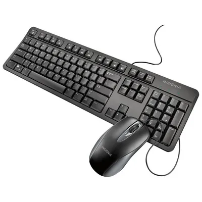 Insignia Optical Keyboard & Mouse Combo - Only at Best Buy