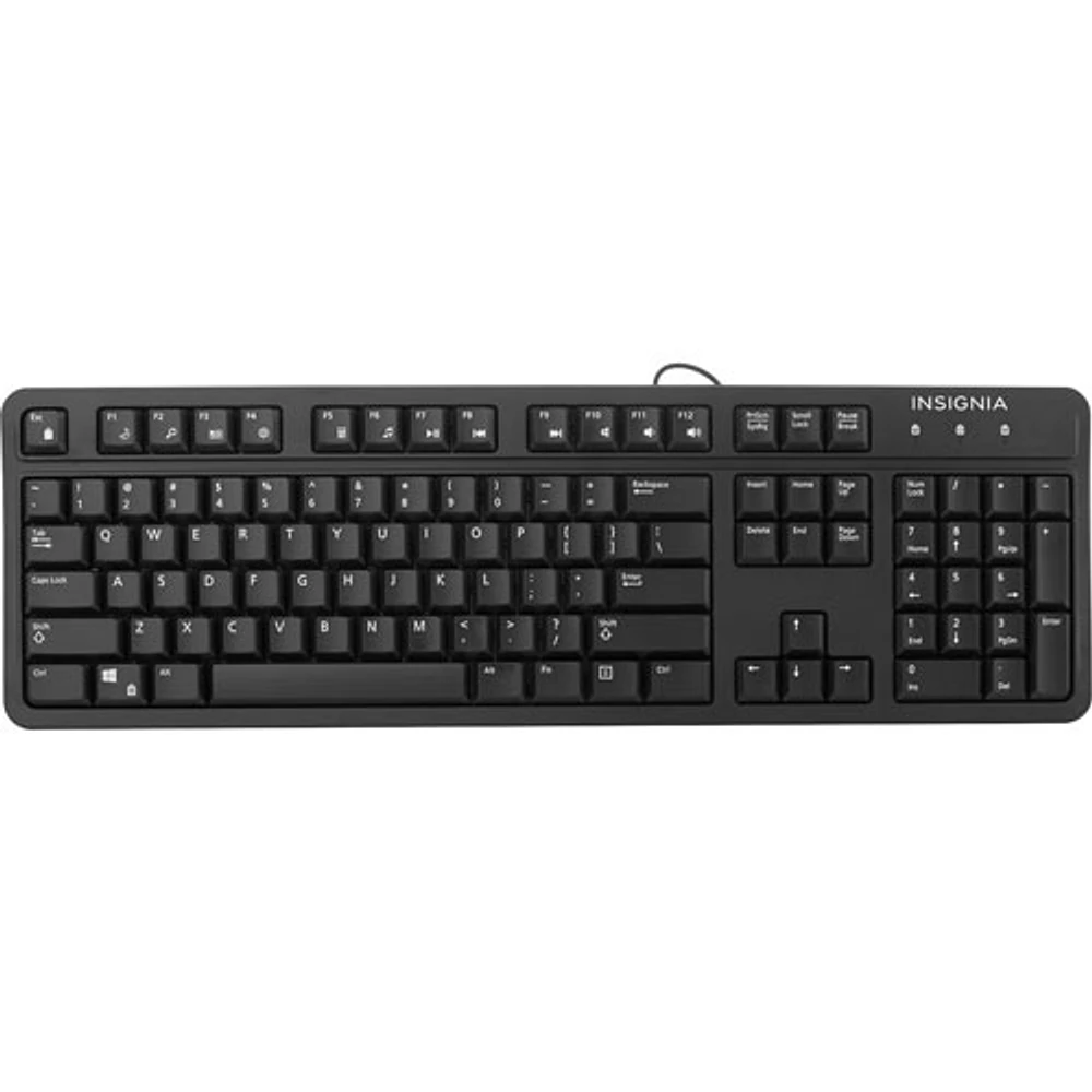 Ensemble clavier et souris optique d'Insignia - Anglais - Seulement chez Best Buy