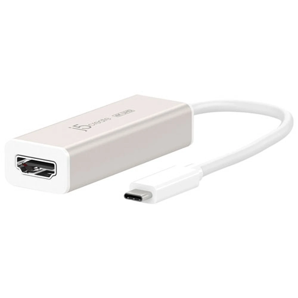 j5create 0.15m (0.49 ft.) USB-C to 4K HDMI Adapter (JCA153)