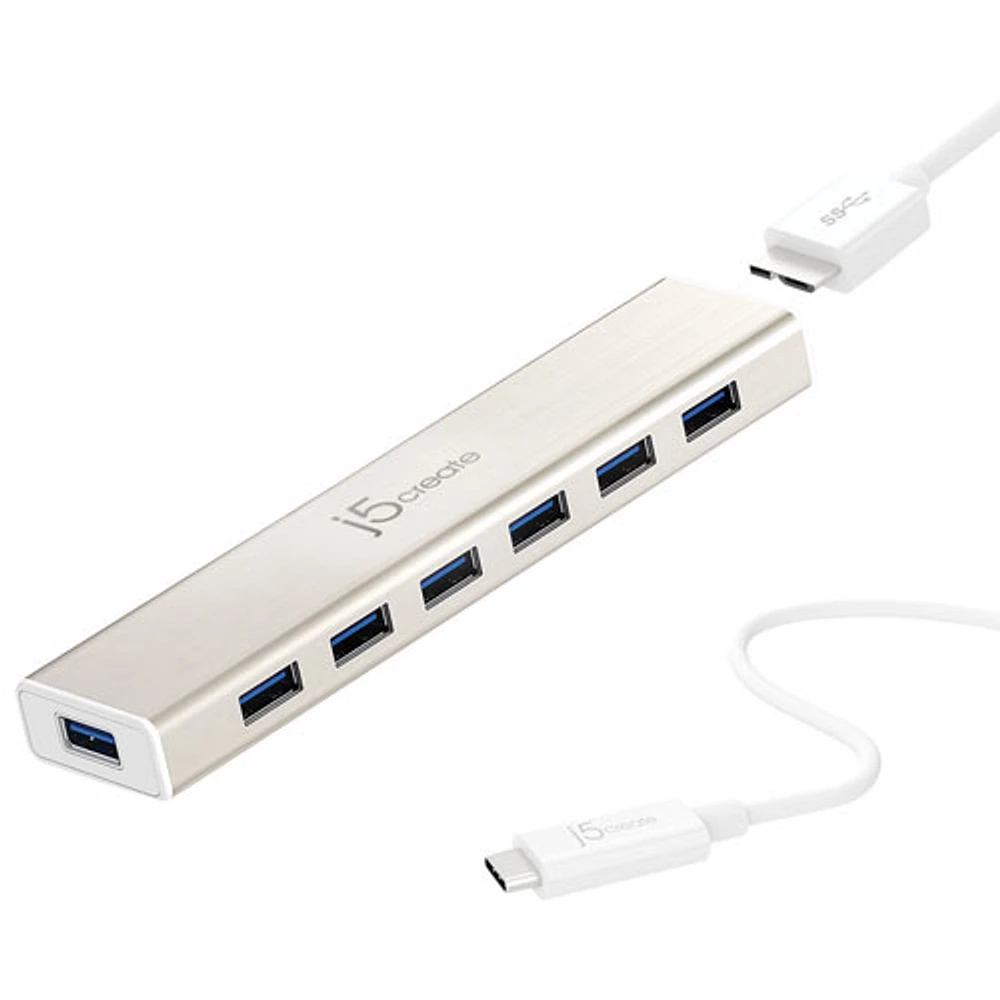 j5create 7-Port USB-C Hub (JCH377)