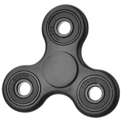 Mmnox Fidget Hand Spinner Toy (FGT02) - Black