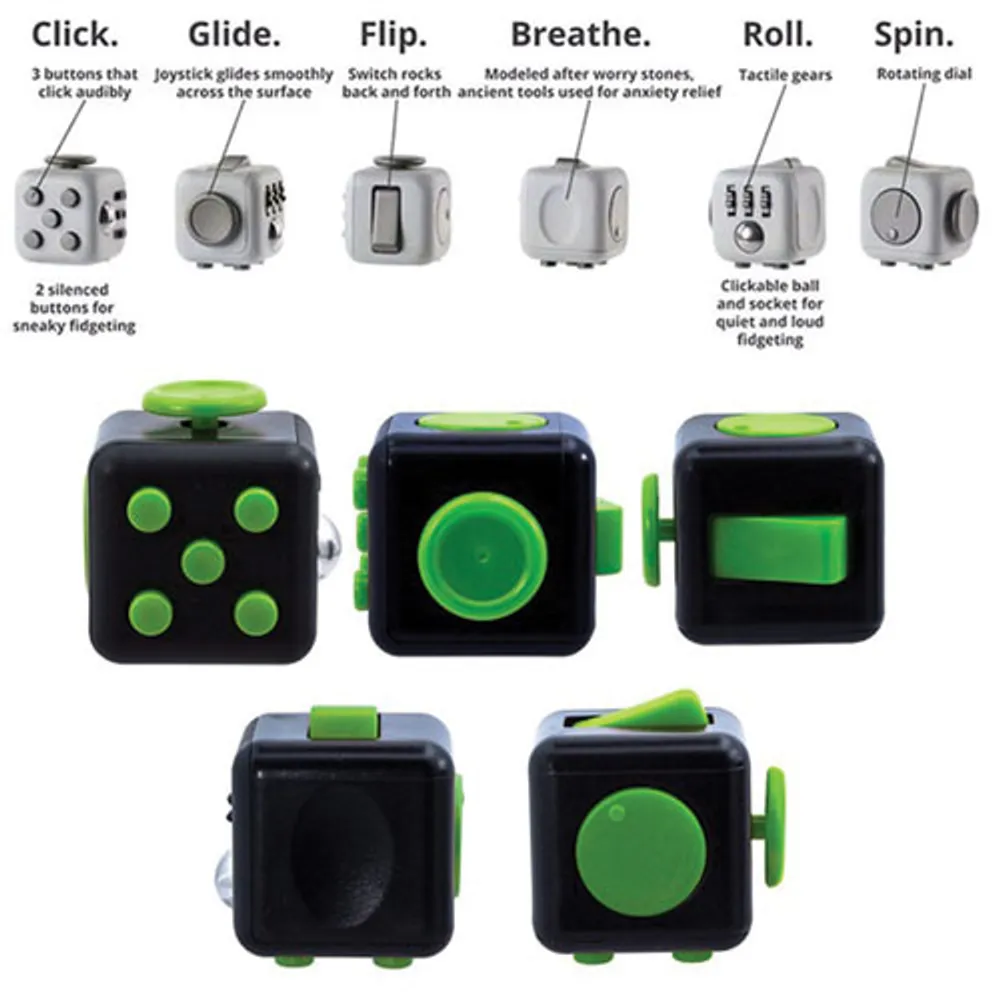 Mmnox Fidget Cube Toy - Black