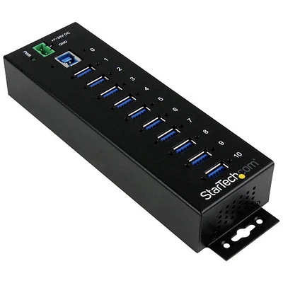 Concentrateur à 10 ports USB 3.0 de calibre industriel de StarTech (ST1030USBM)