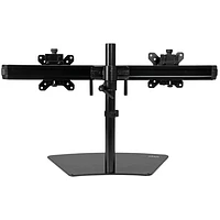 StarTech 24" Dual Arm Horizontal Monitor Stand - Black