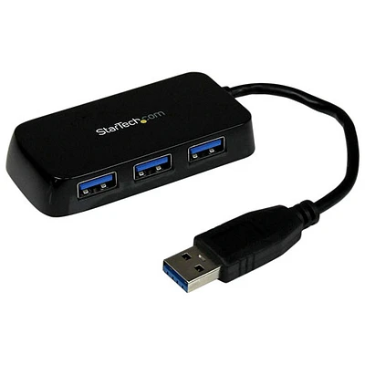 Concentrateur à 4 ports Mini USB de StarTech (ST4300MINU3B)