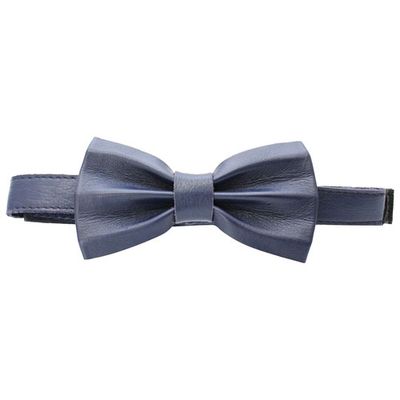 Ashlin Bobby Slim Neck Leather Bow Tie