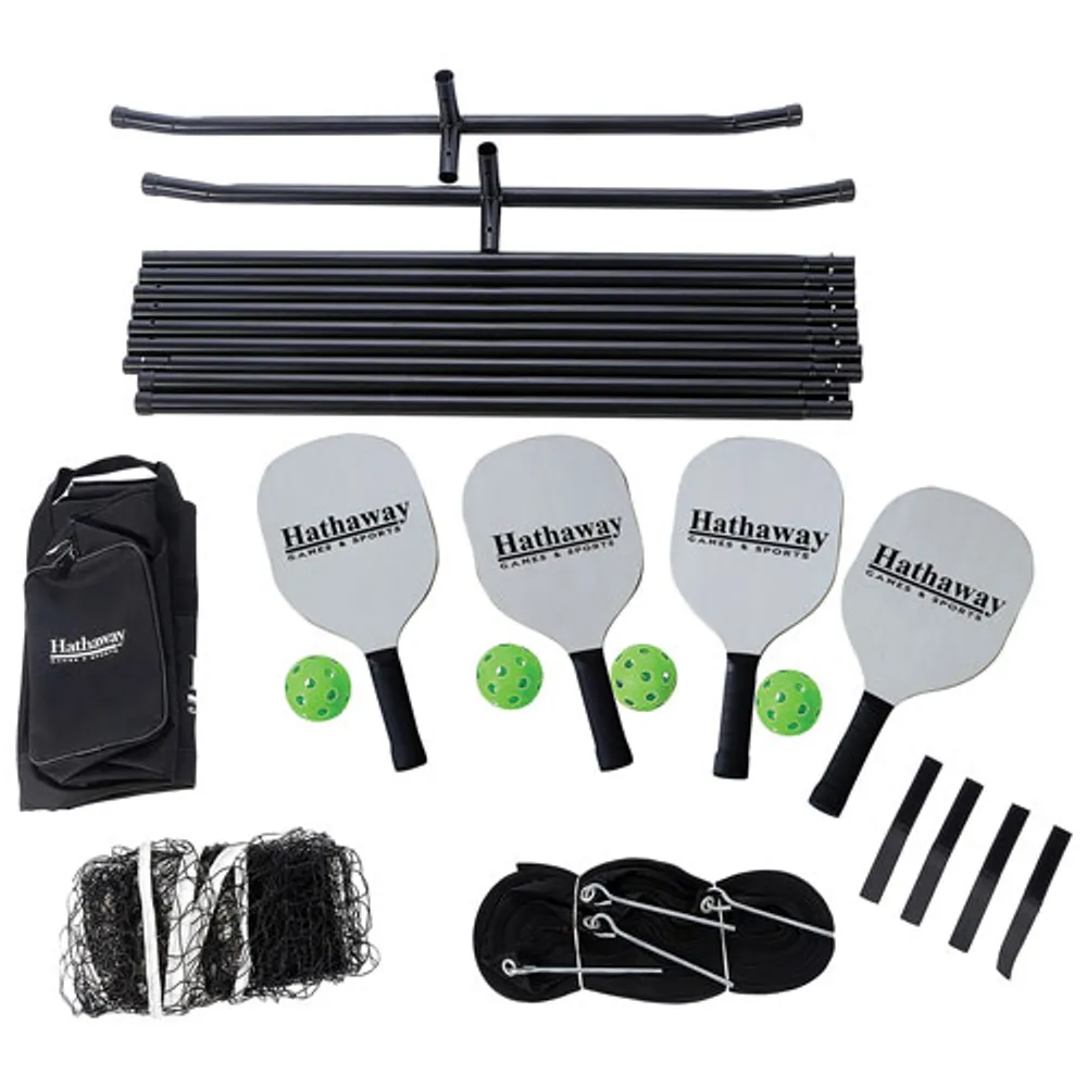 Hathaway Portable Deluxe Pickleball Game Set