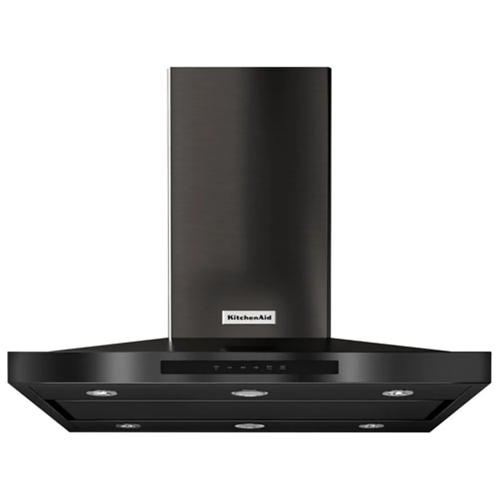 KitchenAid 36" Island Range Hood (KVIB606DBS) - Black