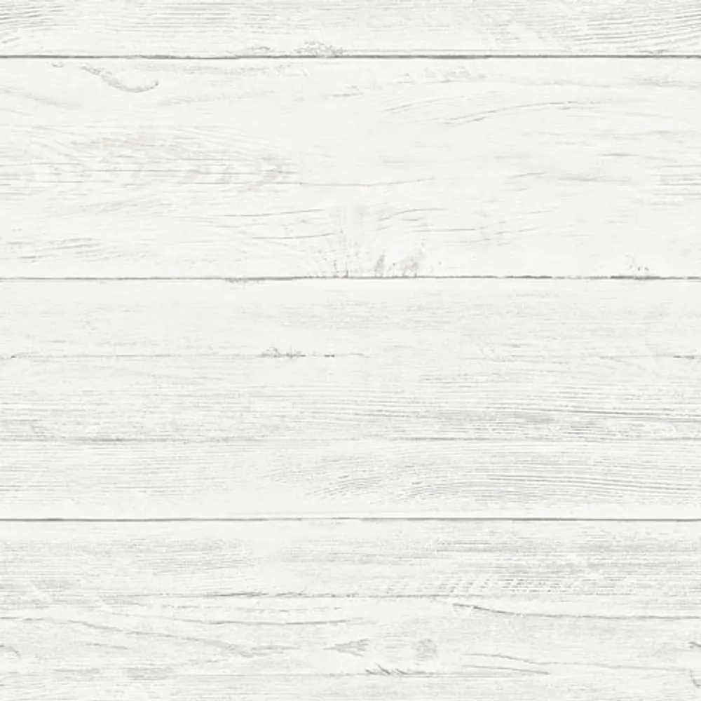 NuWallpaper Shiplap Peel & Stick Wallpaper - White