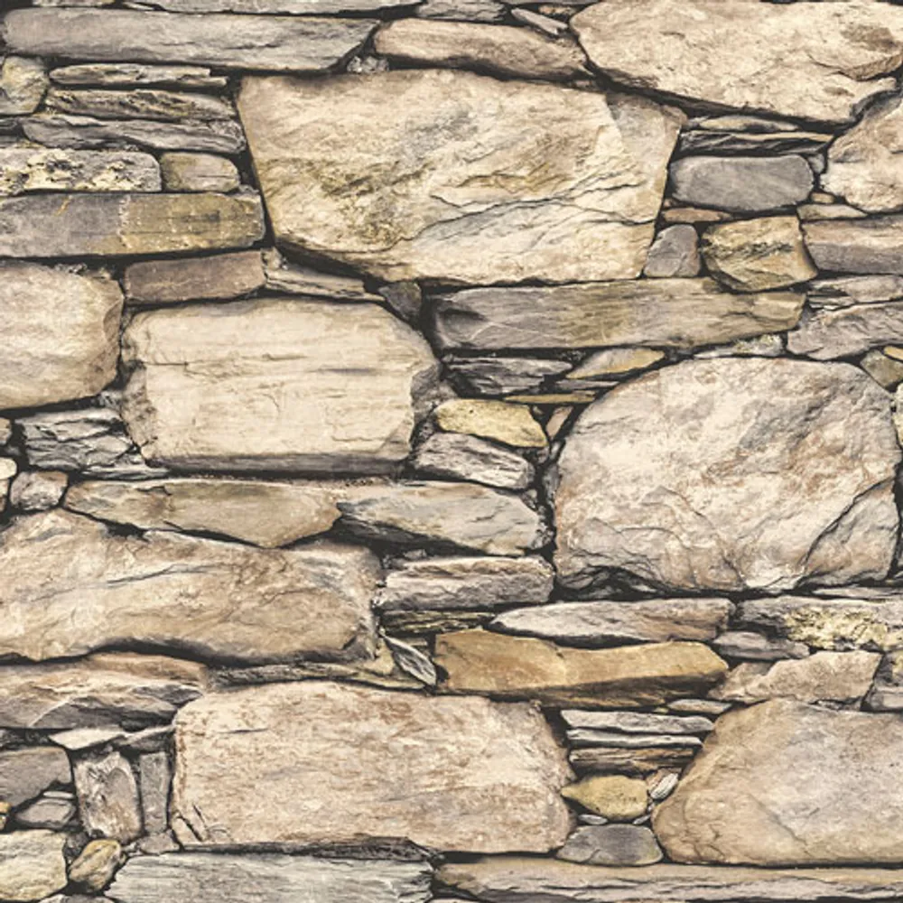 NuWallpaper Hadrian Peel & Stick Wallpaper - Brown