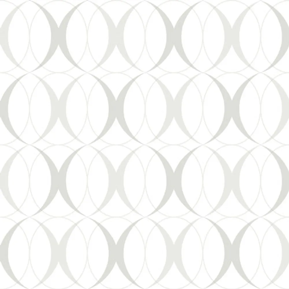 NuWallpaper Circulate Peel & Stick Wallpaper - Grey