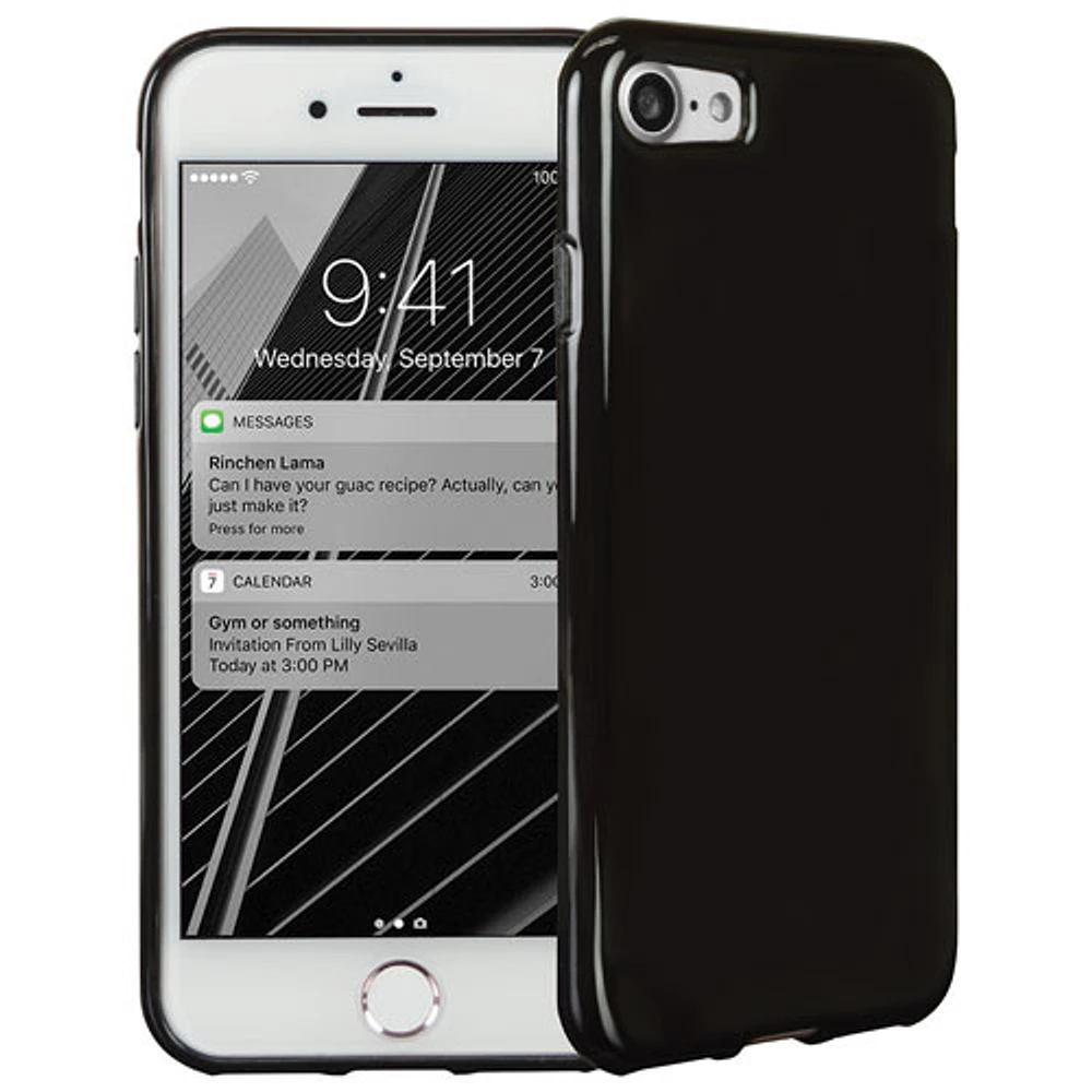 Libratel Ultra Slim iPhone 7/8 Gel Skin Case - Black